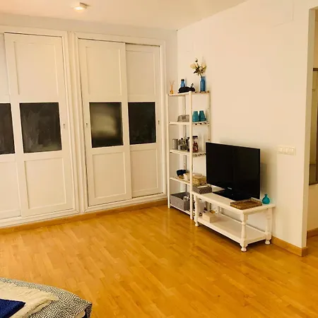 Charming First Line Estudio In Apartment